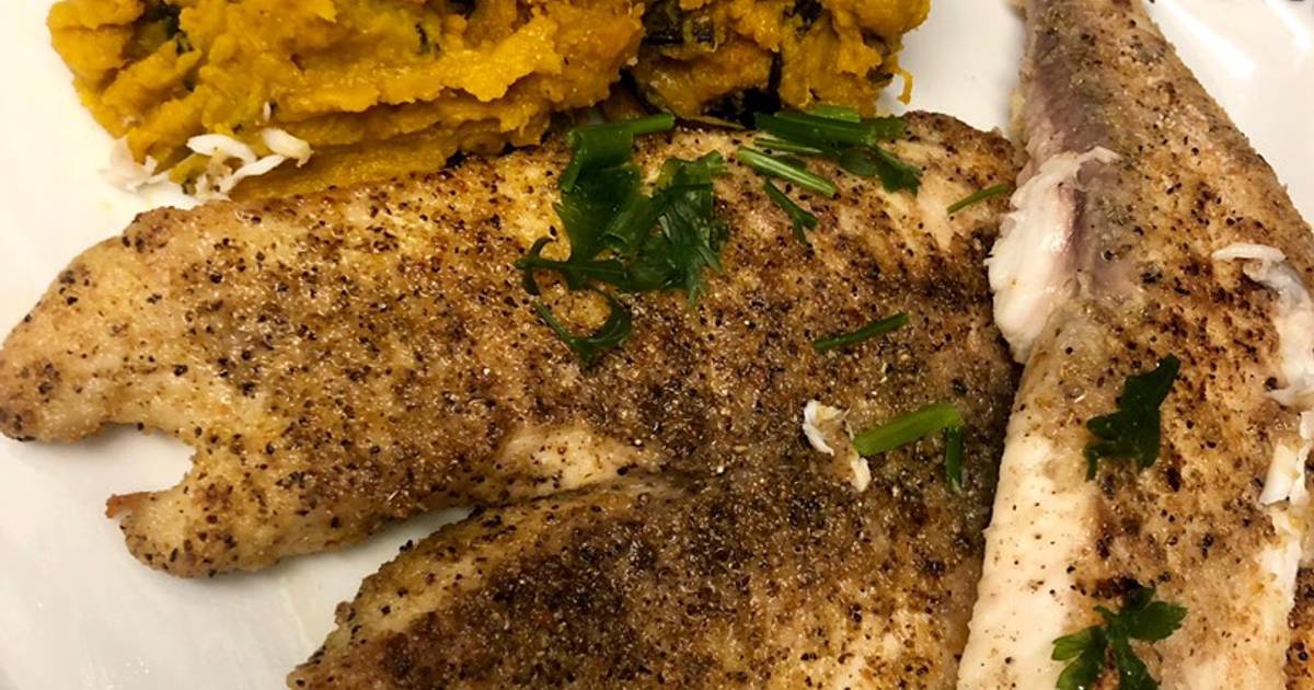 Tilápia ao lemon pepper Receita por Patrícia de Cássia - Cookpad