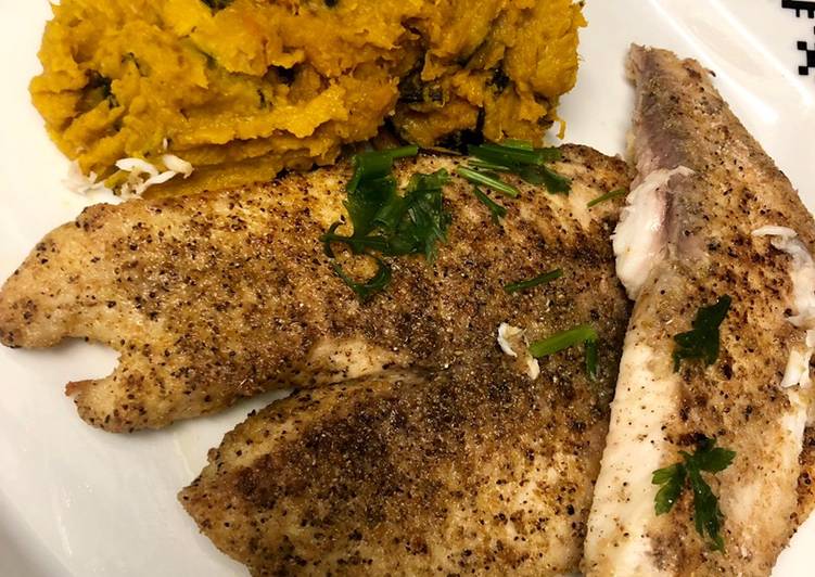 Tilápia ao lemon pepper - Tudogosreceitas