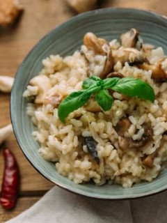 Una foto de Risotto de setas