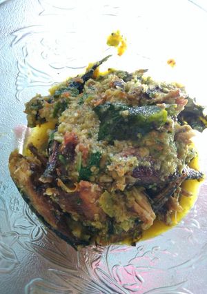 Foto resep Ikan tongkol sambel ijo+kemangi
