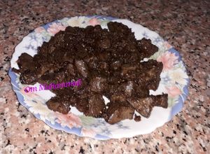 صورة لوصفة كبدة خروف بدبس الرمان 🍖