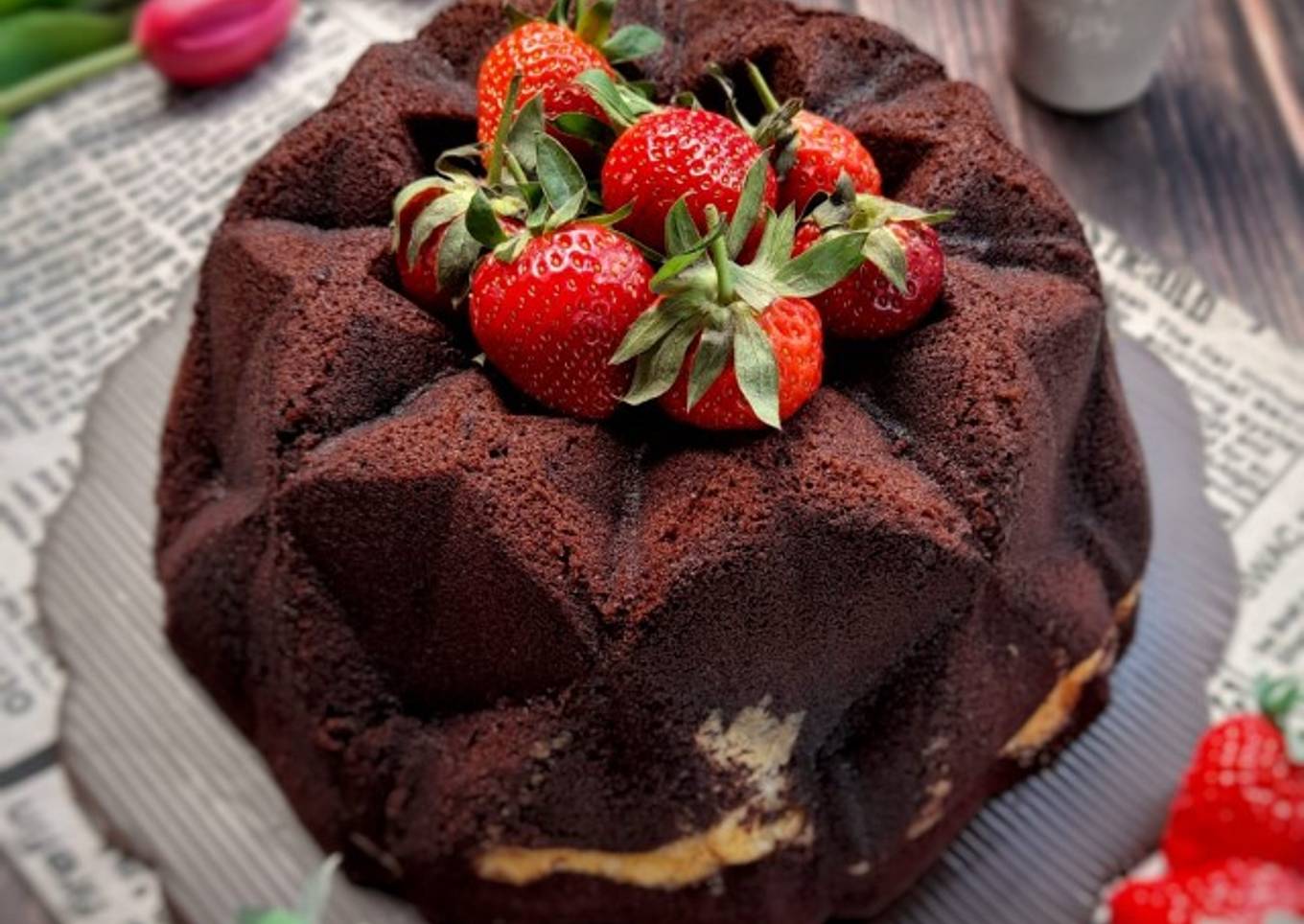 47. Butter Chocolate Cheese Cake