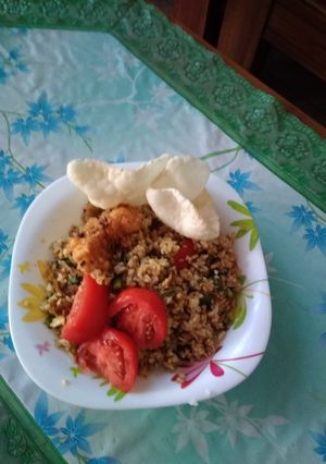 Foto resep Nasi goreng bawang bacem