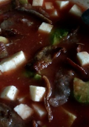 Una foto de Sopa azteca 😁🍜
