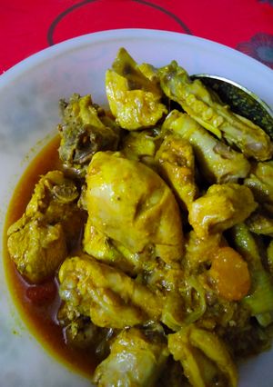 চিকেন কষা রেসিপির প্রধান ছবি