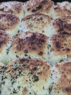 صورة لوصفة خبز بالزعتر والجبن