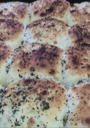 صورة لوصفة خبز بالزعتر والجبن