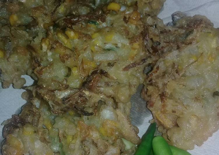  Resep  Bakwan  sayur kress garing diluar  lembut  di 