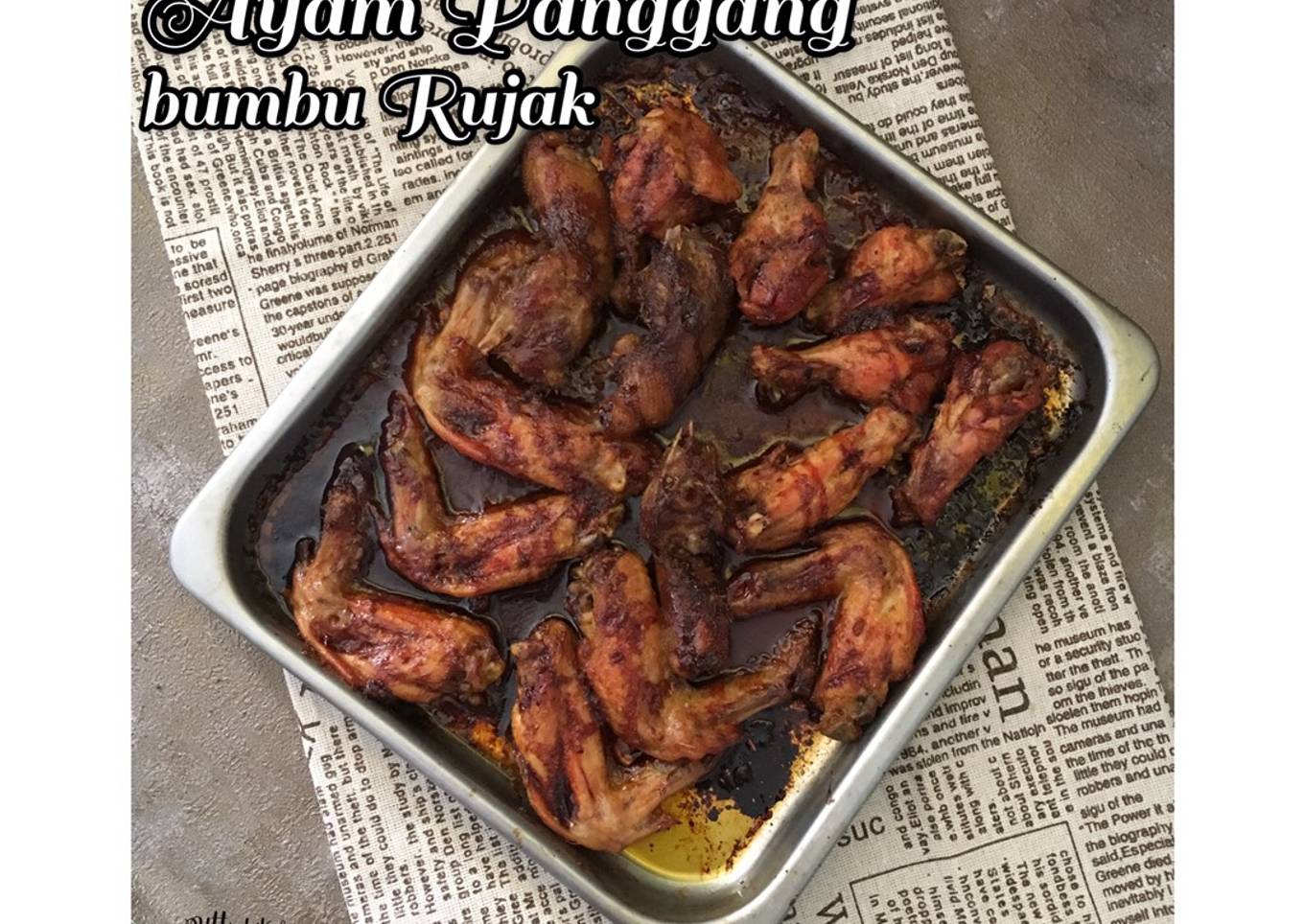 272. Ayam Bakar Bumbu Rujak #ComboAnjangsana_RecookMimi