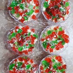 A picture of Strawberry Custard(Eid special).