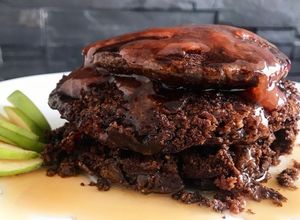 Una foto de Bizcocho de Chocolate Saludable