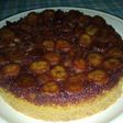 Torta invertida de banana