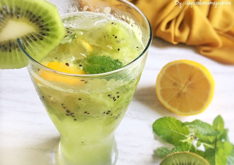 Bagaimana Membuat Mojito Kiwi Lemon yang Menggugah Selera