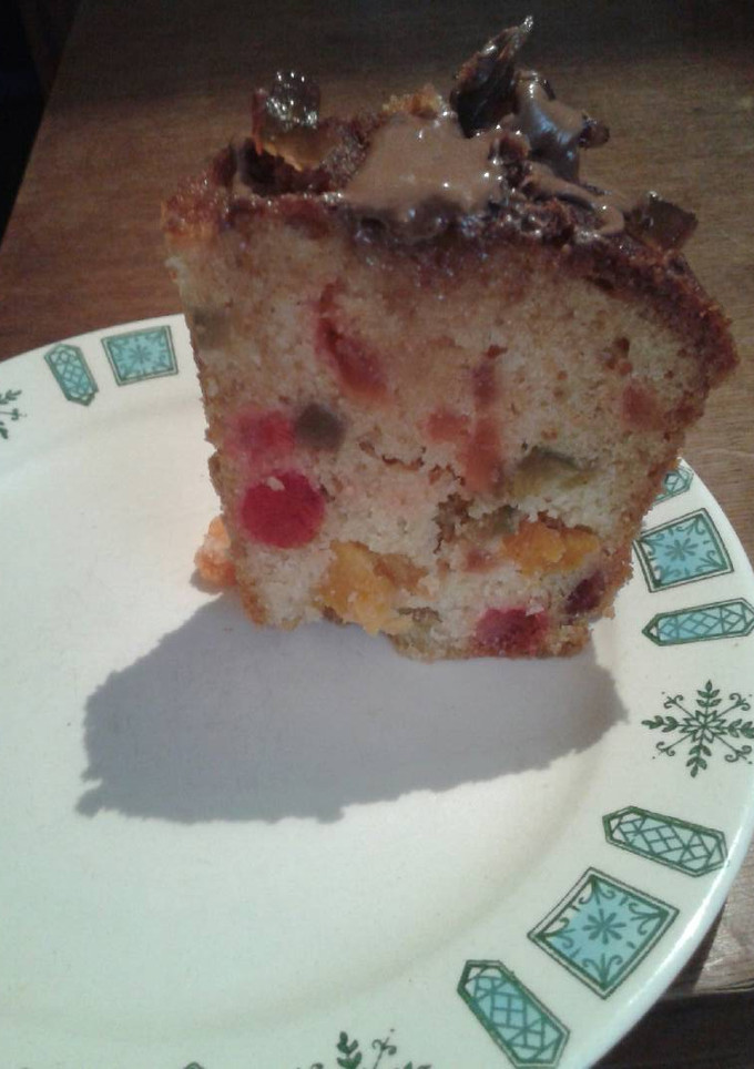 Una foto de Budín navideño