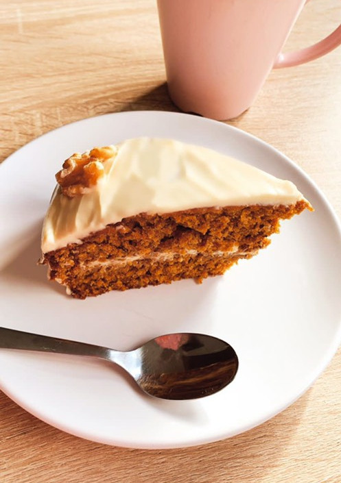 Una foto de 🥕 Carrot cake 🍰