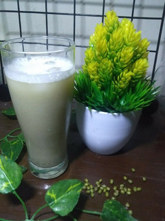 Foto resep Jus kacang hijau yakult