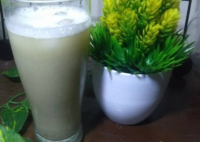 Resep Jus kacang hijau yakult Anti Gagal