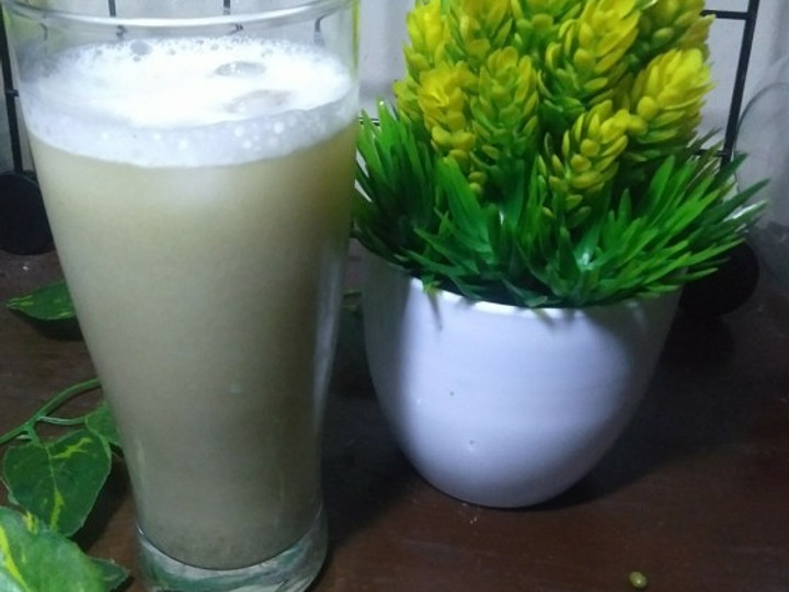 Resep Jus kacang hijau yakult Anti Gagal