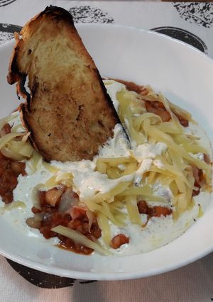 O poză a rețetei Chili cu carne și fasole ca la americani.