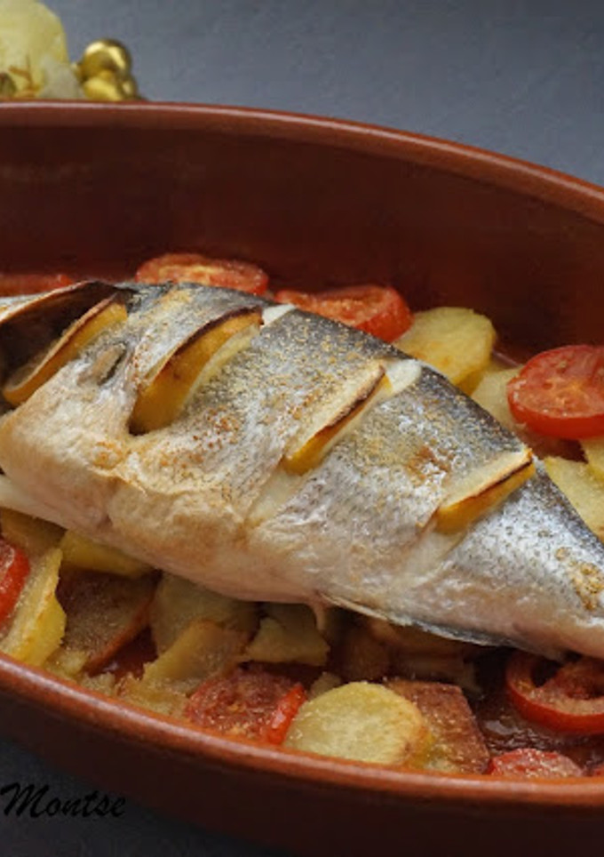 Una foto de Dorada al horno