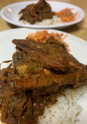 A picture of Crab Curry.