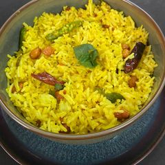 A picture of Lemon Rice.