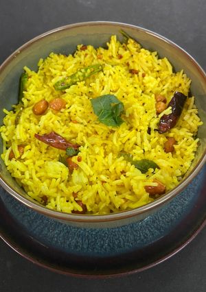 A picture of Lemon Rice.