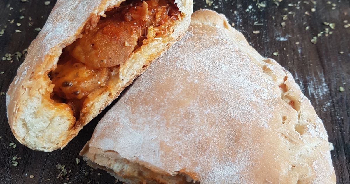 Resep calzone recipe rumahan enak dan mudah - Cookpad