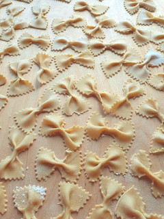 Foto di Farfalle di pasta fresca