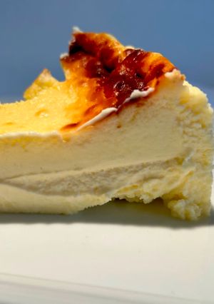 Una foto de Tarta de queso crema