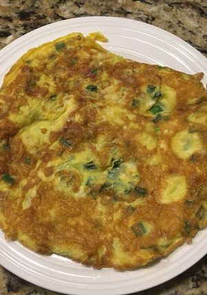 韭菜菜脯蛋 的食譜成品照片