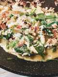 Veggie frittata (diet friendly)