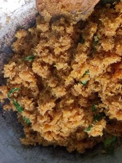 Foto resep Unti Kelapa Dadar Gulung / isian dadar gulung