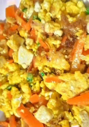 Foto resep Orak arik TTW (Telur Tahu Wortel) menu anak