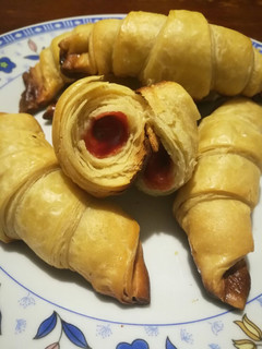 A picture of Croissants without an oven. #bakingcontest.