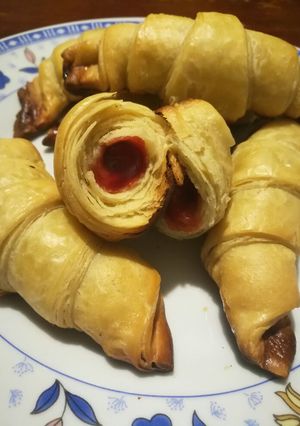 A picture of Croissants without an oven. #bakingcontest.