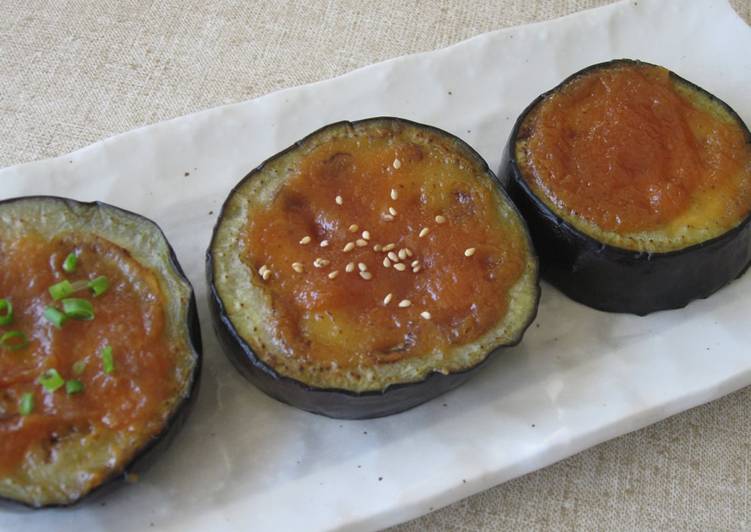 Recipe of Award-winning Grilled Eggplant with Sweet Miso Sauce