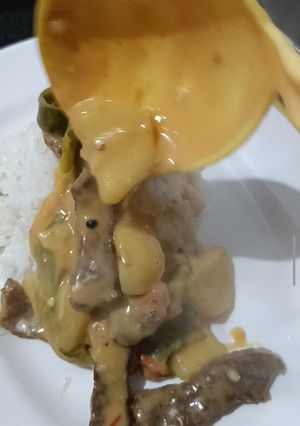 Foto resep Beef Ema Datshi (Bhutanese Food)