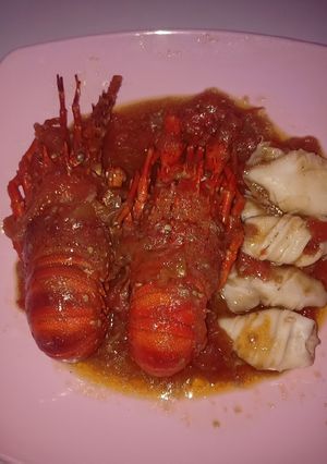 Foto resep Lobter vs cumi saus tiram