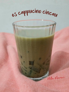 Foto resep Es Cappucino Cincau