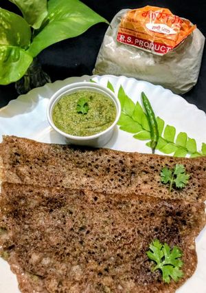 इंस्टेंट रागी डोसा रेसिपी मुख्य फोटो