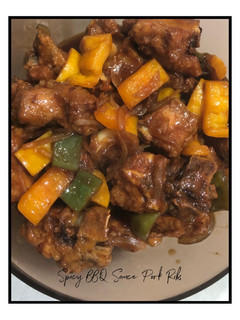 Gambar Spicy BBQ Sauce Pork Ribs