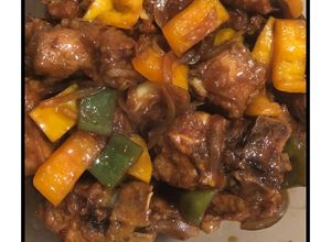 Gambar Spicy BBQ Sauce Pork Ribs