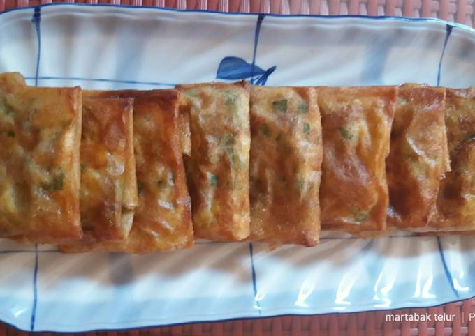 Martabak Telur Kulit Lumpia