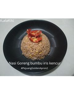 Foto resep Nasi Goreng Bumbu Iris Kencur
