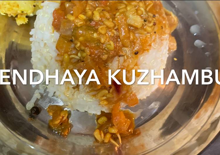 Recipe of Quick Vendhaya kuzhambu