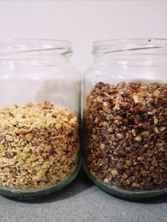 Foto principal de Granola de avena y frutos secos sin azúcar (con y sin chocolate)