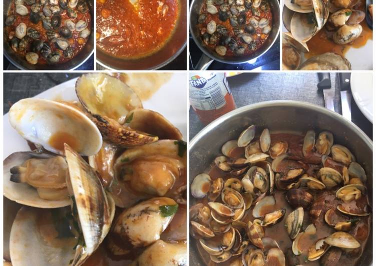 Almejas a la marinera 🛶