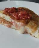 Panquecas de yuca y queso rellenos de dulce de guayaba🥯🥞🧀