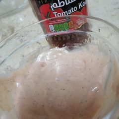 Thousand Island dressing 🥗 A picture of Thousand Island dressing 🥗.